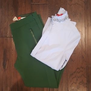 ELLE light blue button down shirt